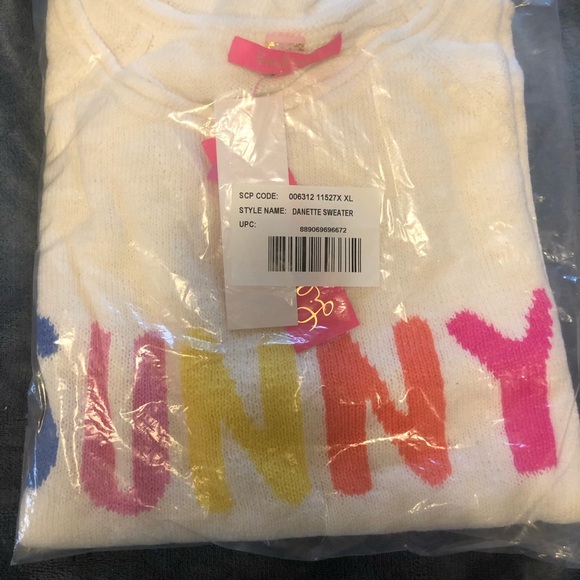 NWT Lilly Pulitzer Danette Sweater XL - Picture 3 of 4